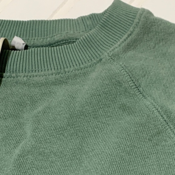 Jungmaven Crewneck Sweatshirt in Sage Green - Picture 7 of 7
